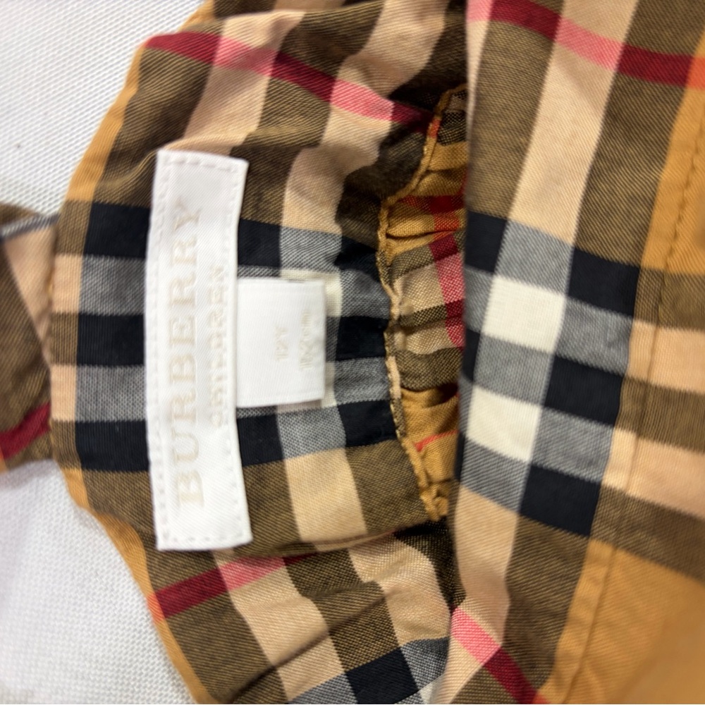 Burberry Kids Plaid Dress